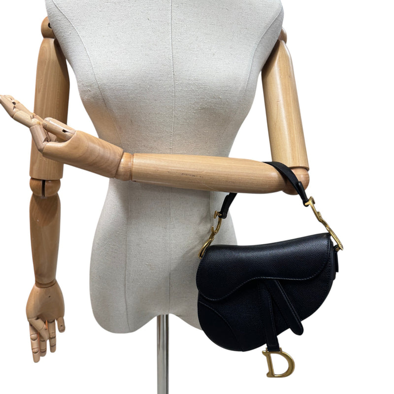 Women's Mini Saddle Handbag Black