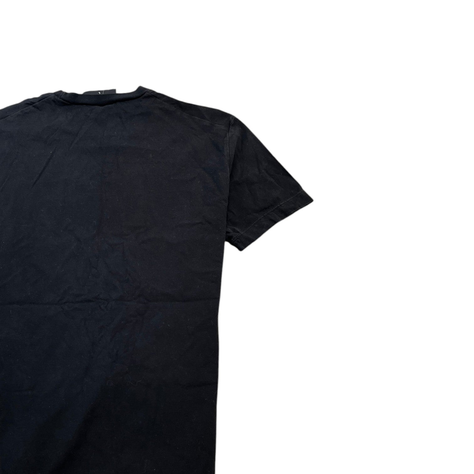 Men's Logo Print T-Shirt Black Size L - Photo 4