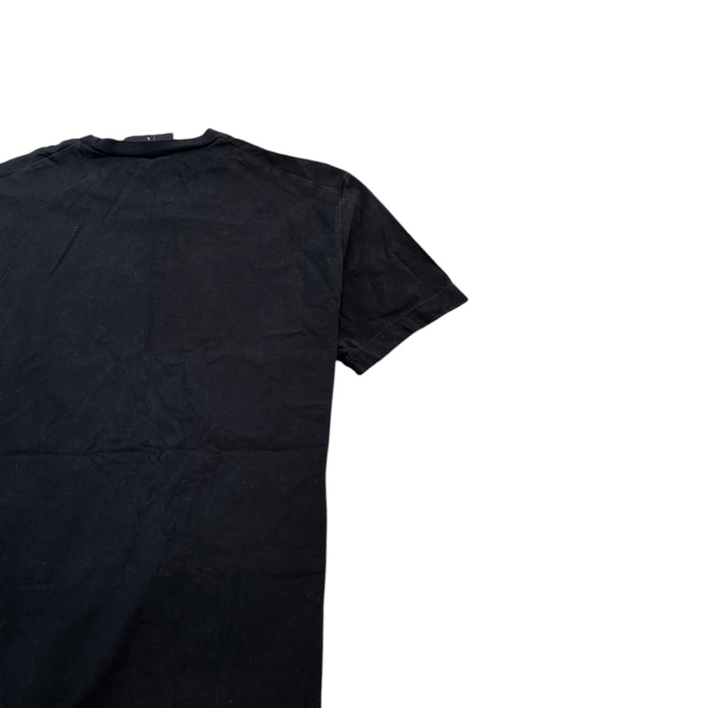 Men's Logo Print T-Shirt Black Size L