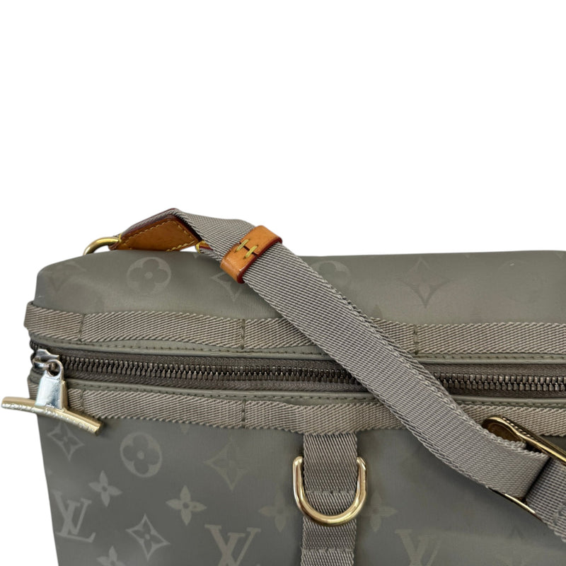 Men's Monogram PM Titanium Messenger Bag Green