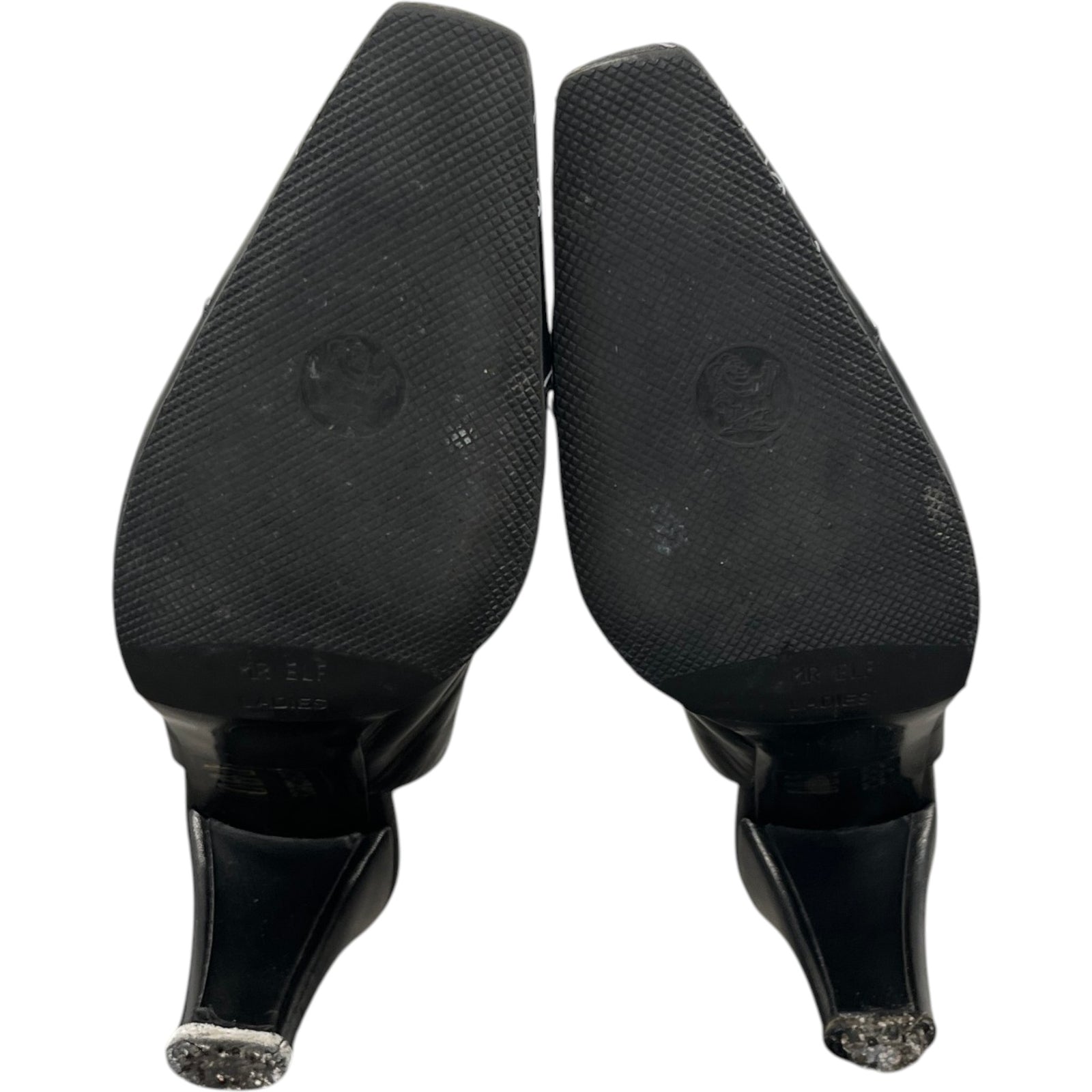 Women's Monogram Toe Cap Mules Black Size EU 37.5 / UK 4.5 - Photo 10