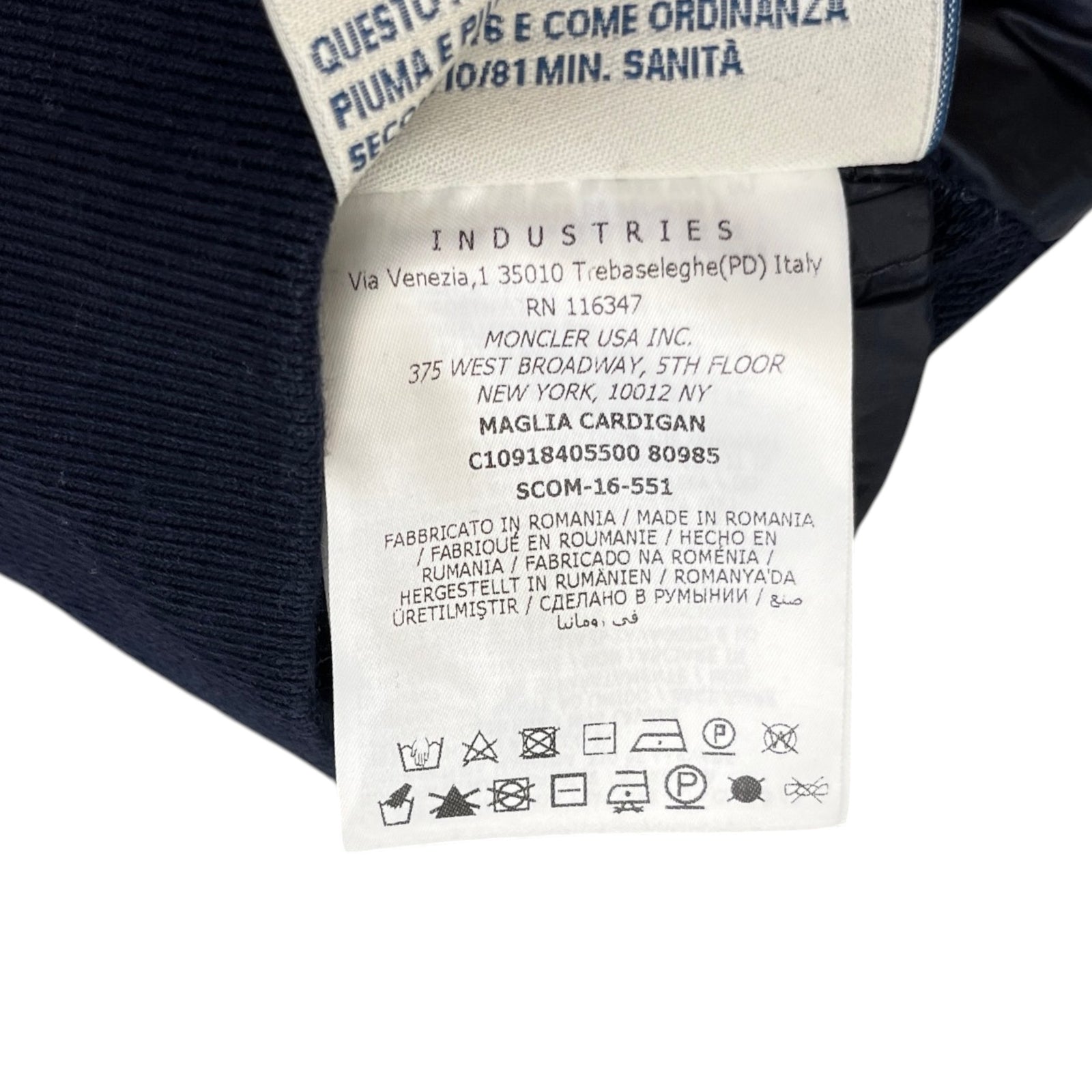 Men's Maglia Jacket Navy Size S - Photo 9