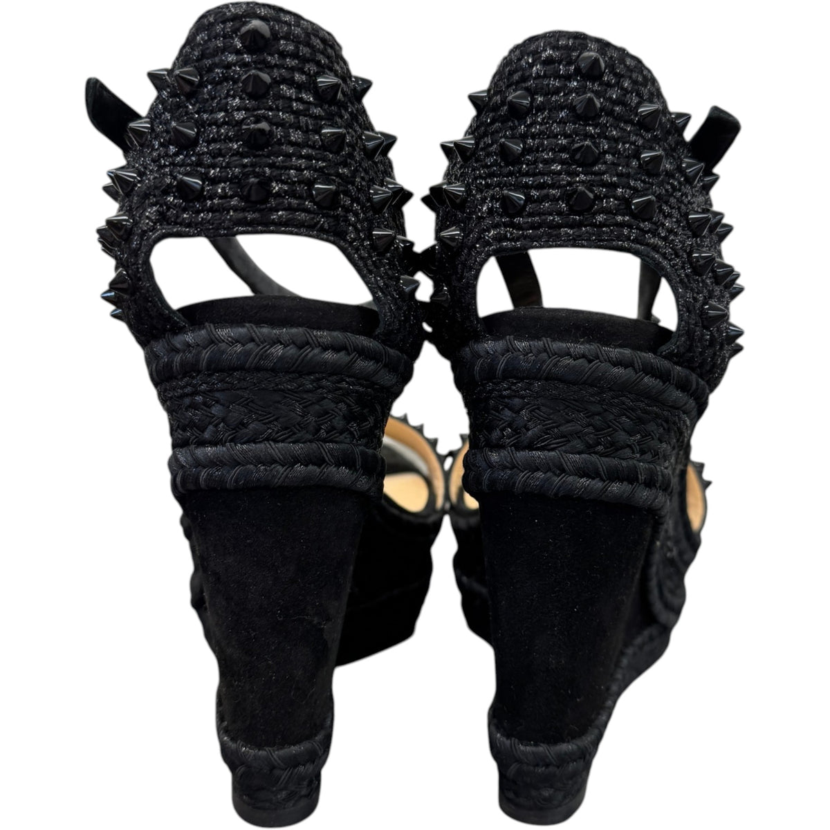Women's Madmonica 120mm Spiked Heels Black Size UK 7 / EU 40 - Photo 7