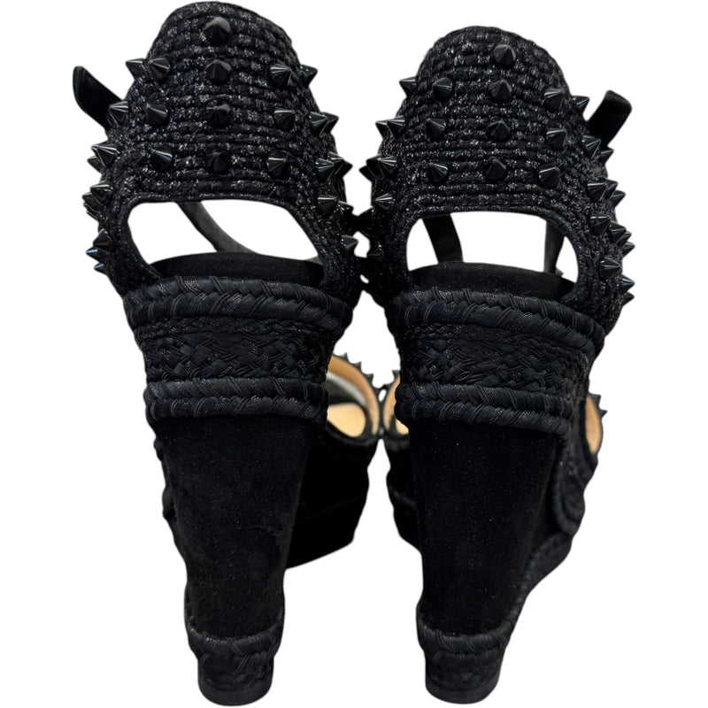 Women's Madmonica 120mm Spiked Heels Black Size UK 7 / EU 40