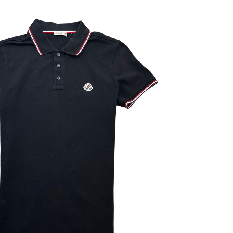 Men's Maglia Polo Shirt Navy Size S