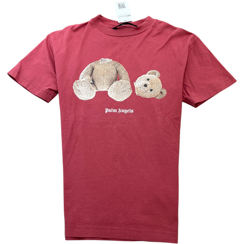 Men's Kill The Bear T-Shirt Red Size S