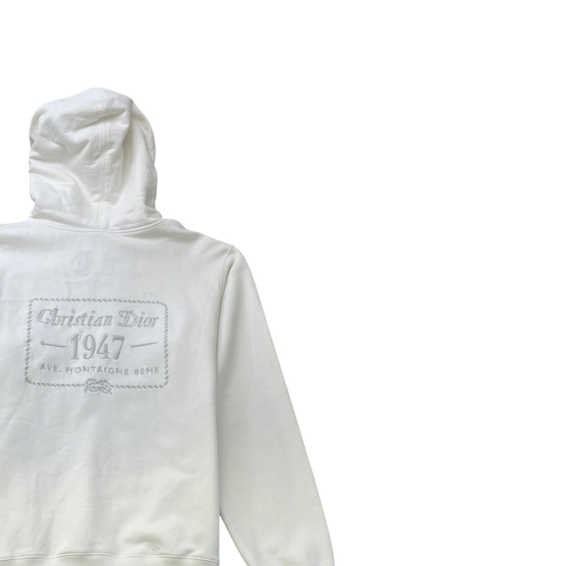 Men's 1947 Ave Montaigne Hoodie White Size XL