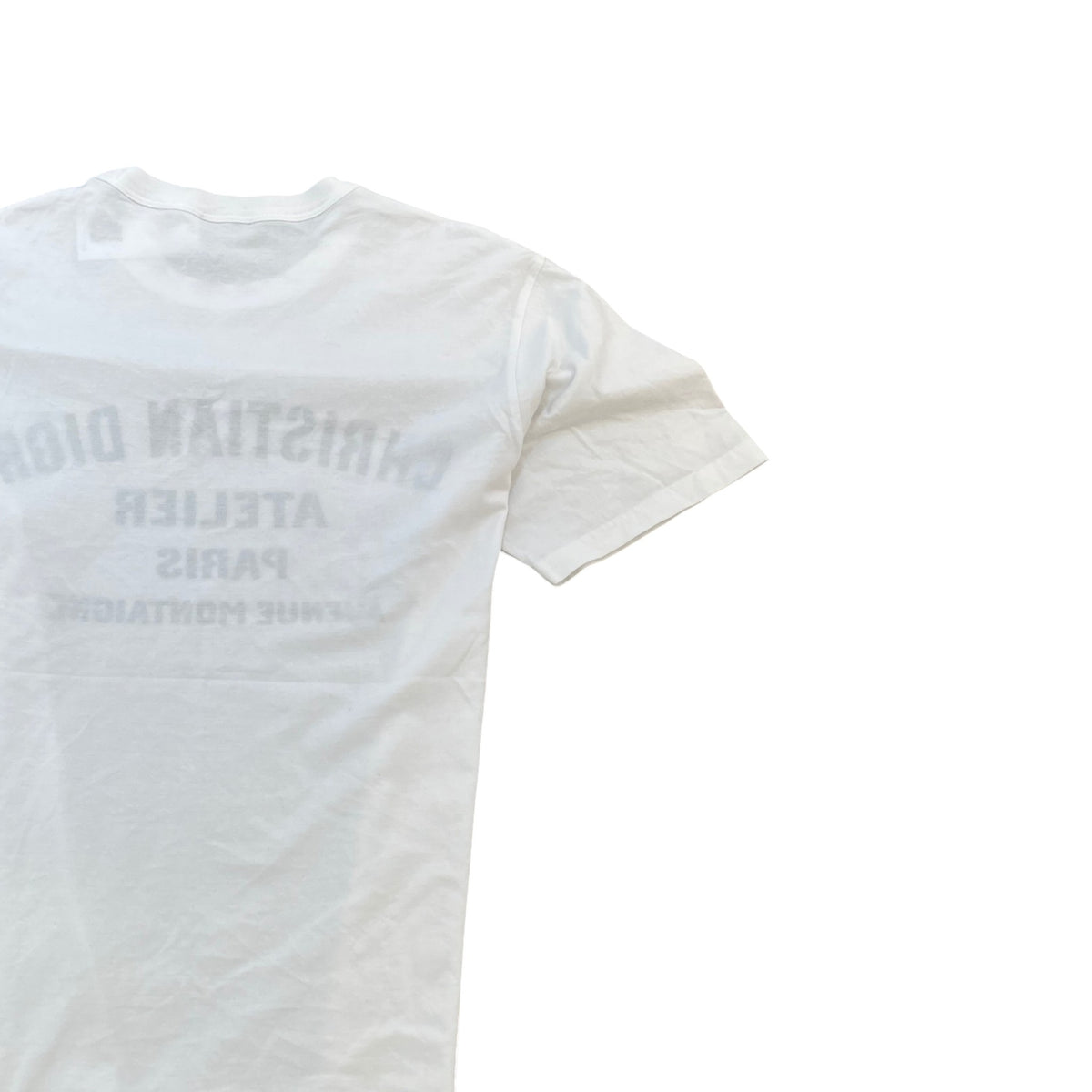 Men's Logo Print T-Shirt White Size L - Photo 4