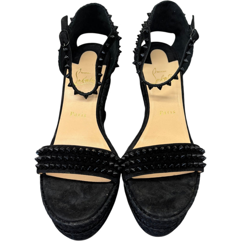 Women's Madmonica 120mm Spiked Heels Black Size UK 7 / EU 40