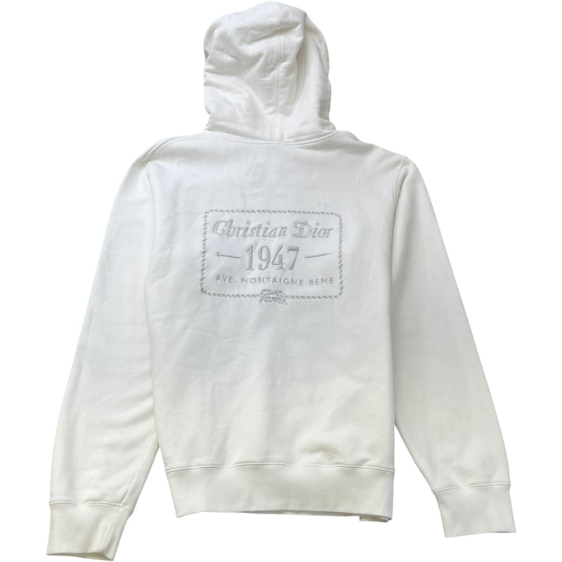 Men's 1947 Ave Montaigne Hoodie White Size XL