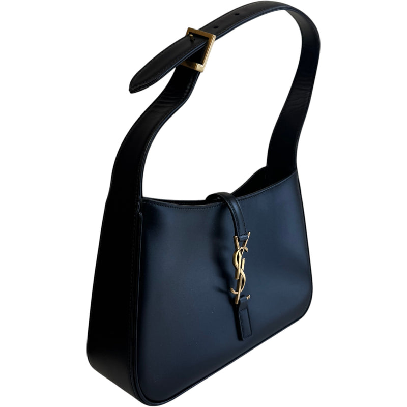 Women's Le 5 À 7 Hobo Shoulder Handbag Black