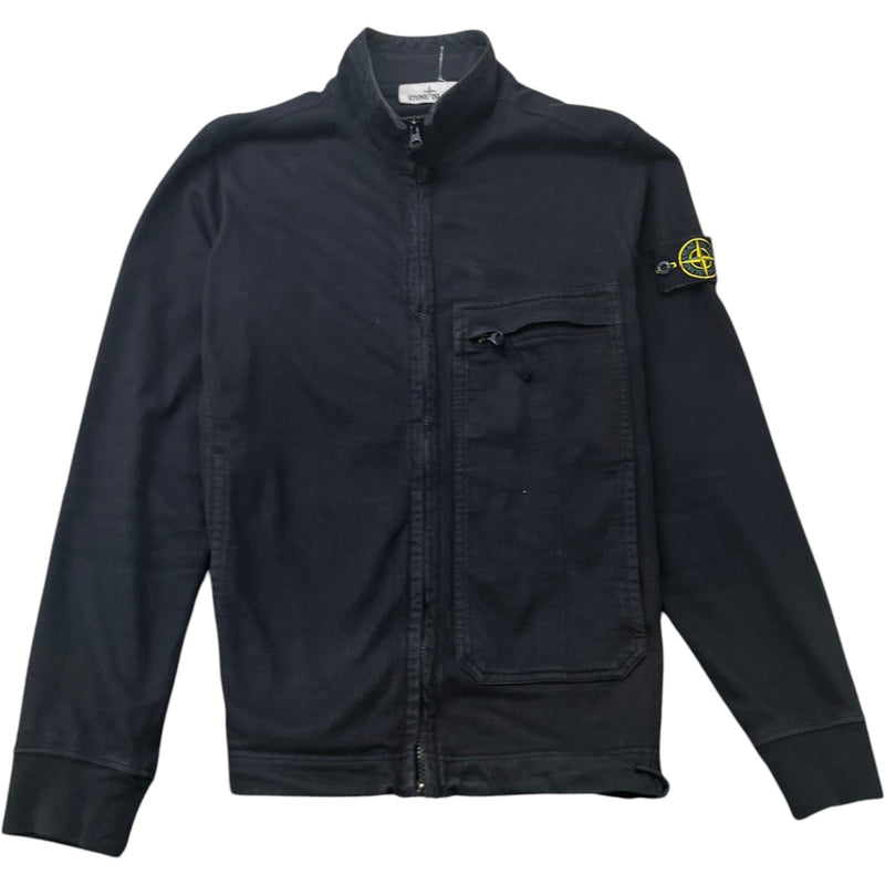 Men's Applique Logo OverShirt Black Size M