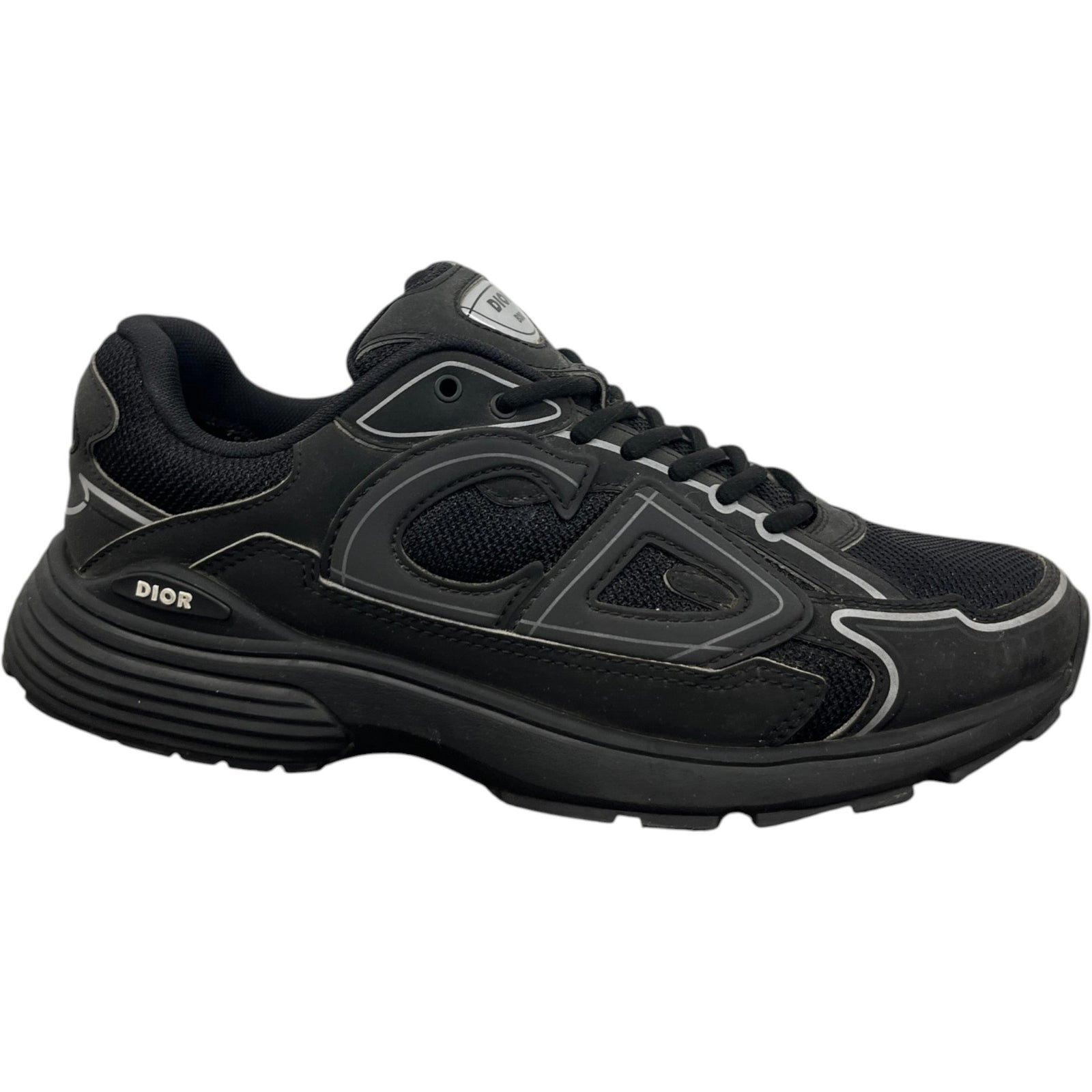 Men's B30 Low Trainers Black Size EU 42 / UK 8 - Photo 1