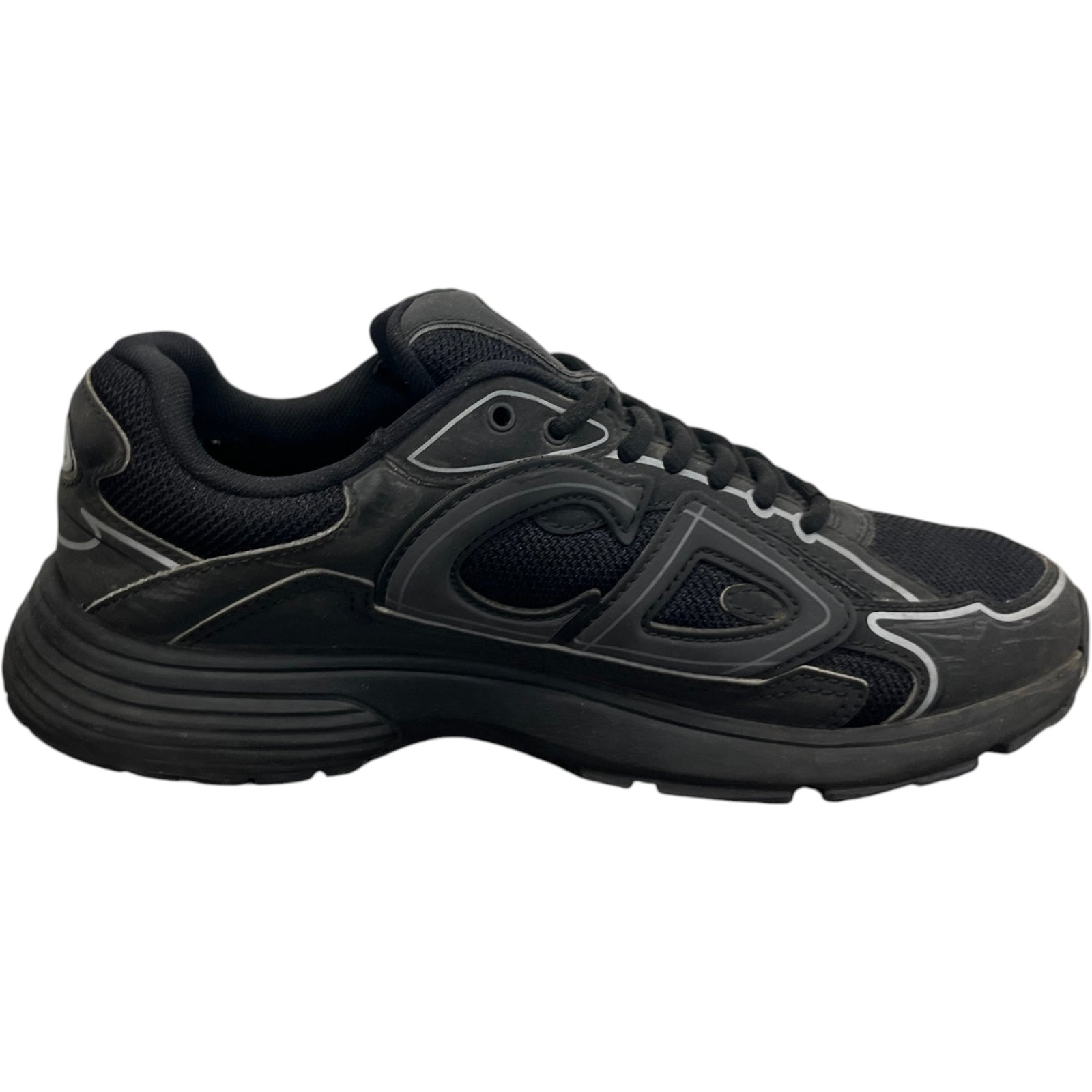 Men's B30 Low Trainers Black Size EU 42 / UK 8 - Photo 4