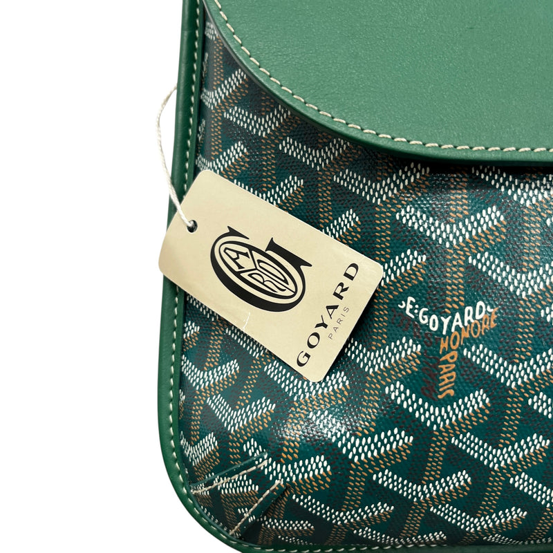 Men's Coursier Messenger Bag Green