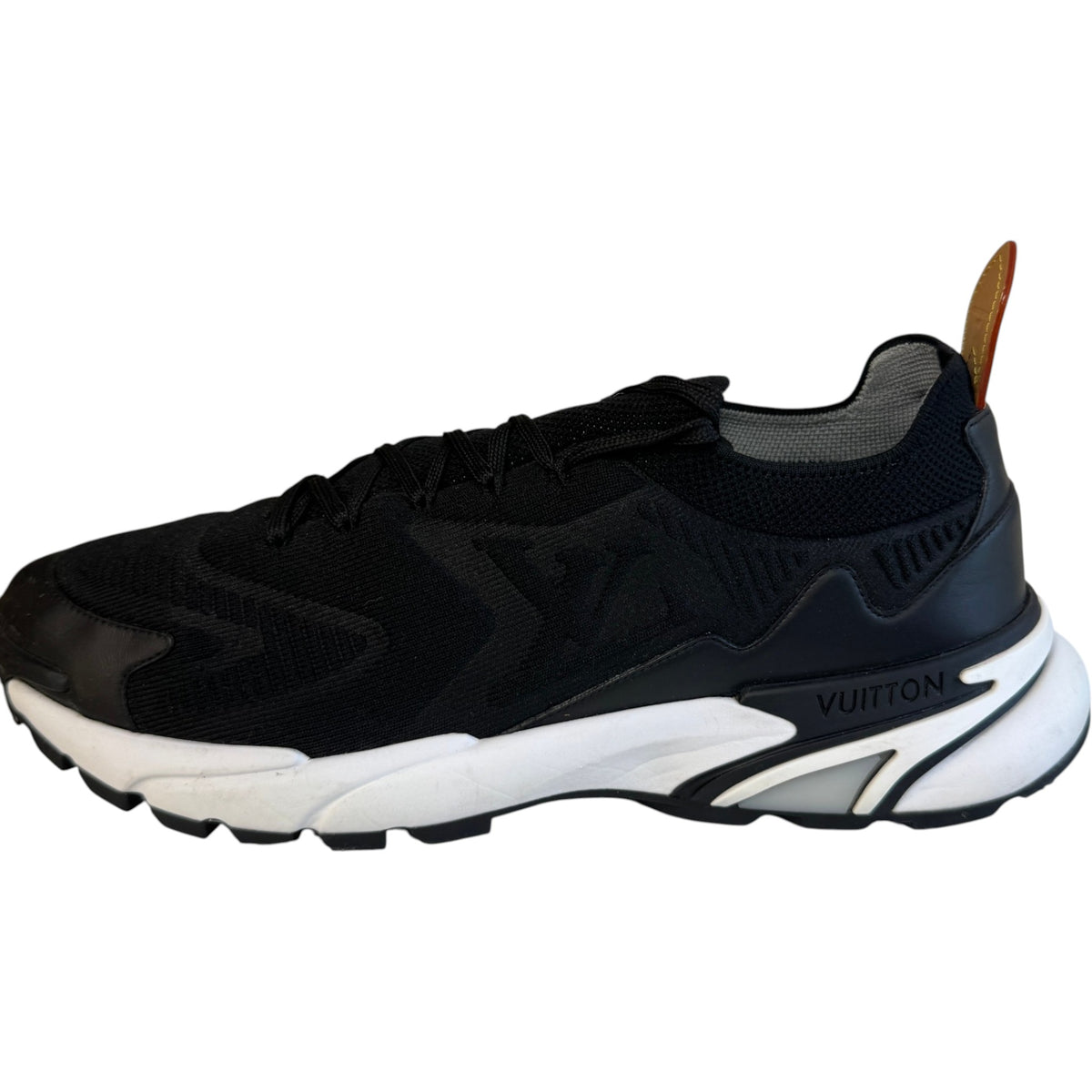 Men's Tatic Knit Low Trainers Black Size UK 10 / EU 44 - Photo 4