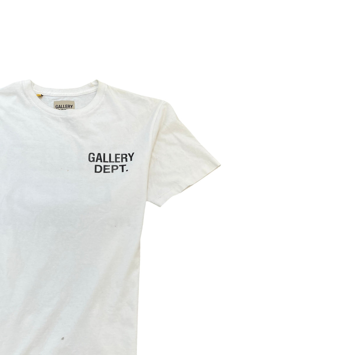 Men's Logo Print T-Shirt White Size M - Photo 3