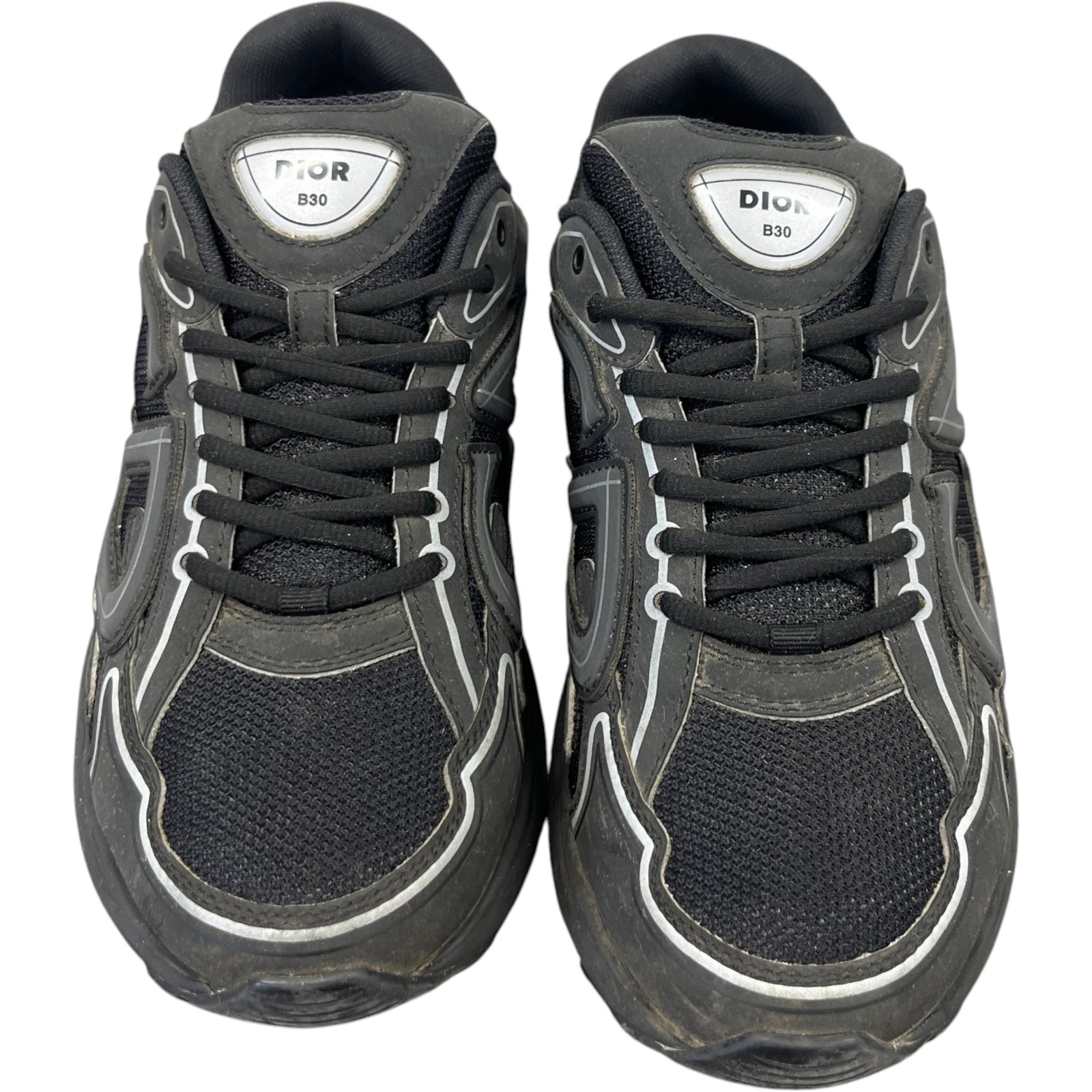 Men's B30 Low Trainers Black Size EU 42 / UK 8 - Photo 6