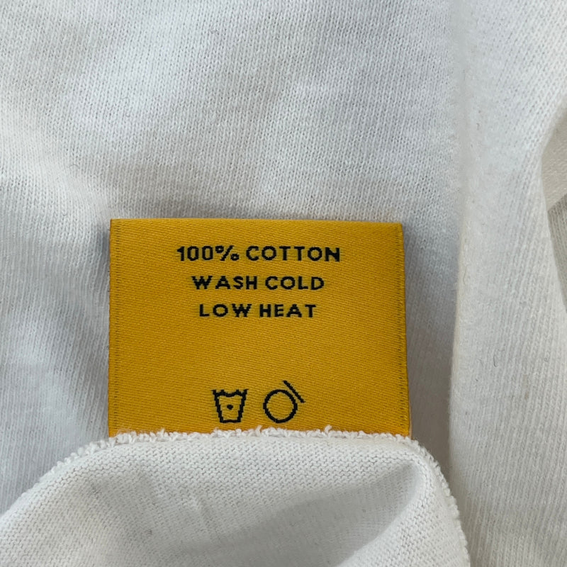 Men's Logo Print T-Shirt White Size M