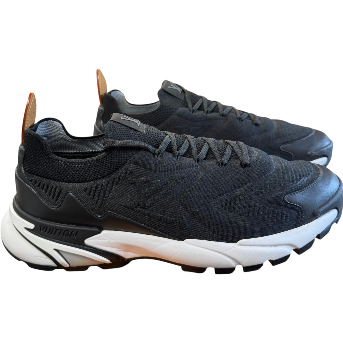 Men's Tatic Knit Low Trainers Black Size UK 10 / EU 44 - Photo 10