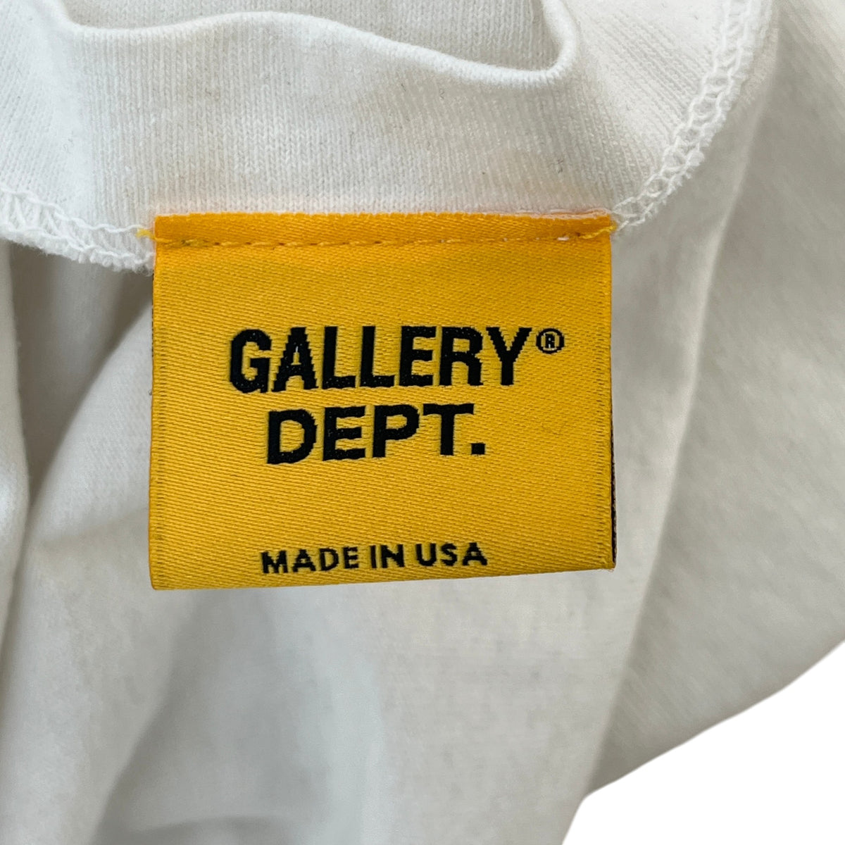 Men's Logo Print T-Shirt White Size M - Photo 7