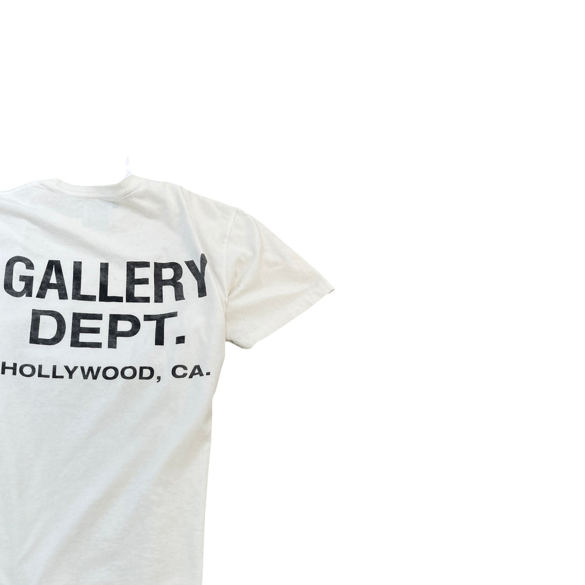 Men's Logo Print T-Shirt White Size M - Photo 4