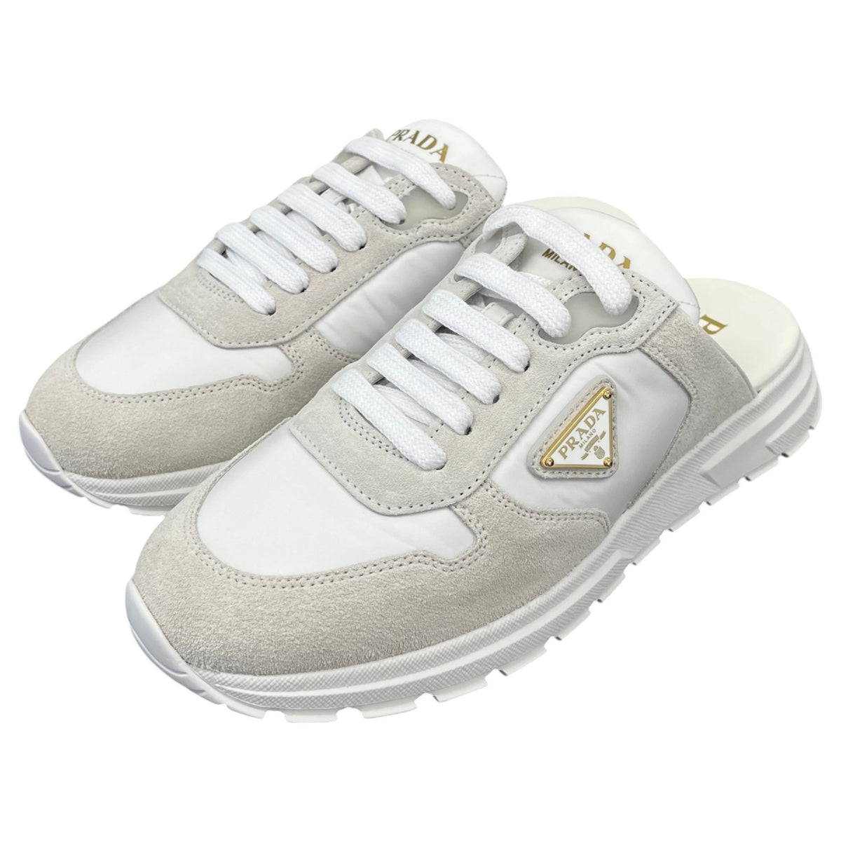 Women's Re-Nylon Low Trainers White Size UK 5 / EU 38 - Photo 9