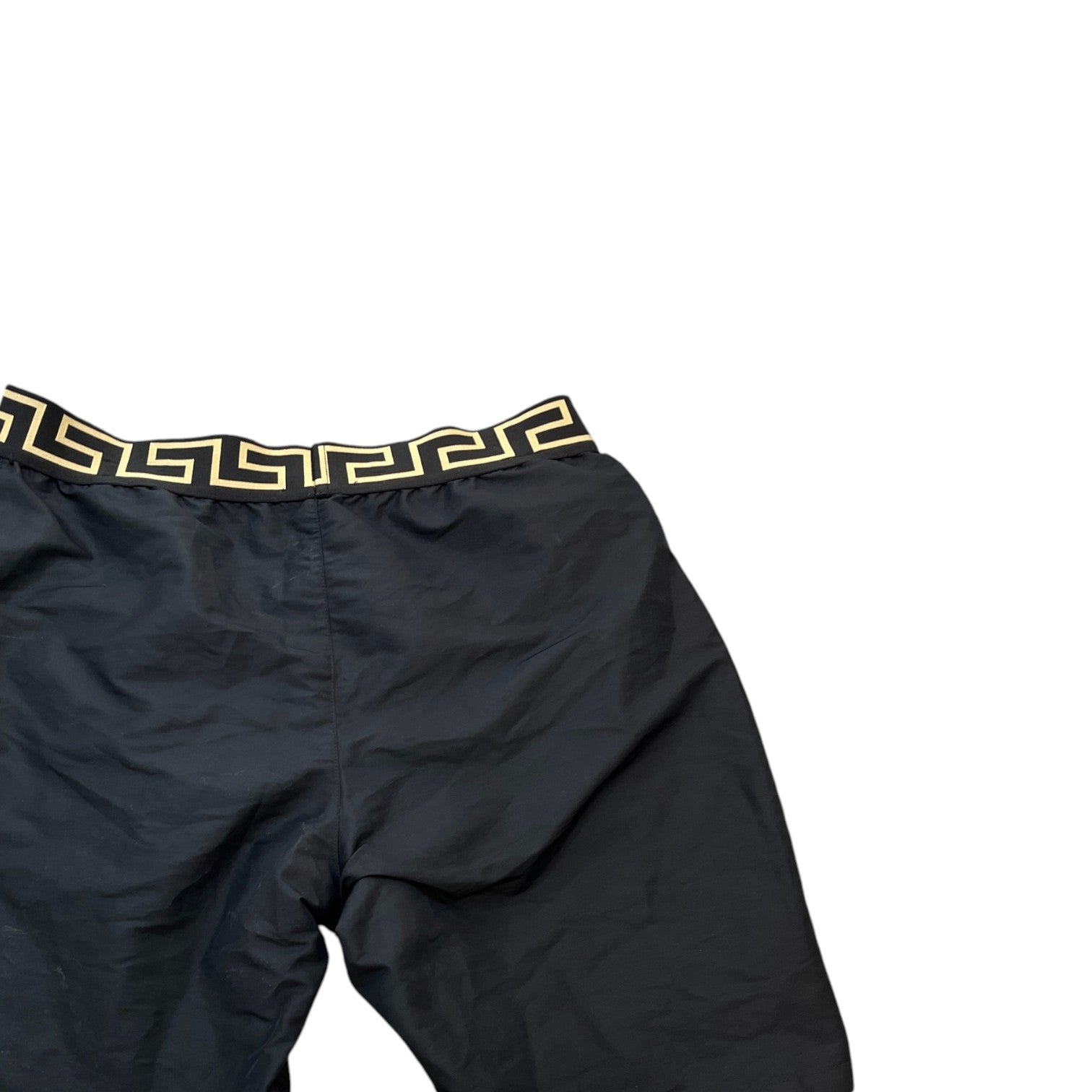 Men's Greca Border Swim Shorts Black Size S - Photo 4