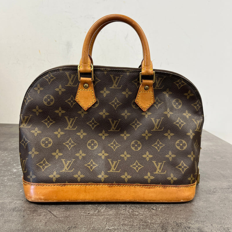 Women's Monogram Alma PM Handbag Brown