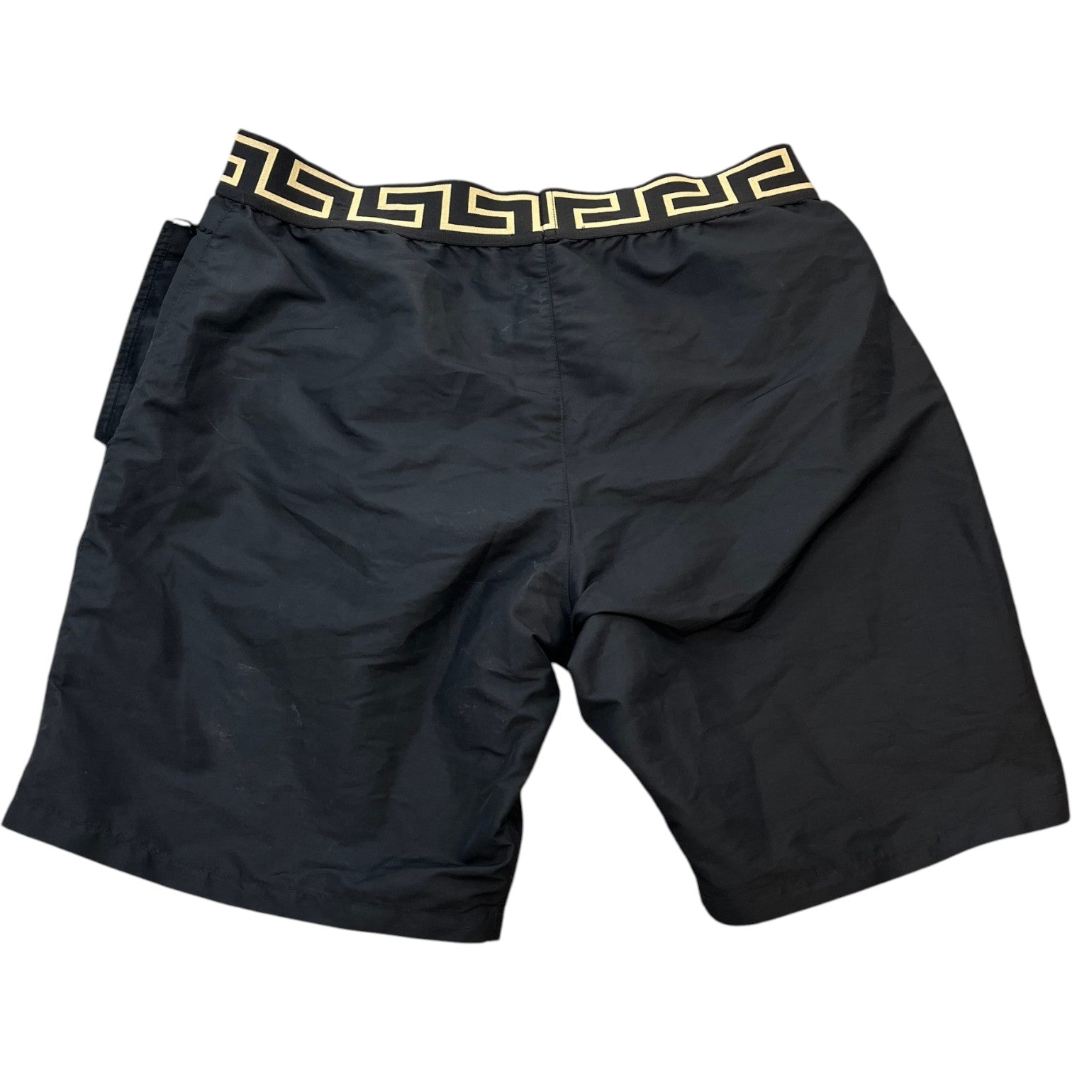 Men's Greca Border Swim Shorts Black Size S - Photo 2