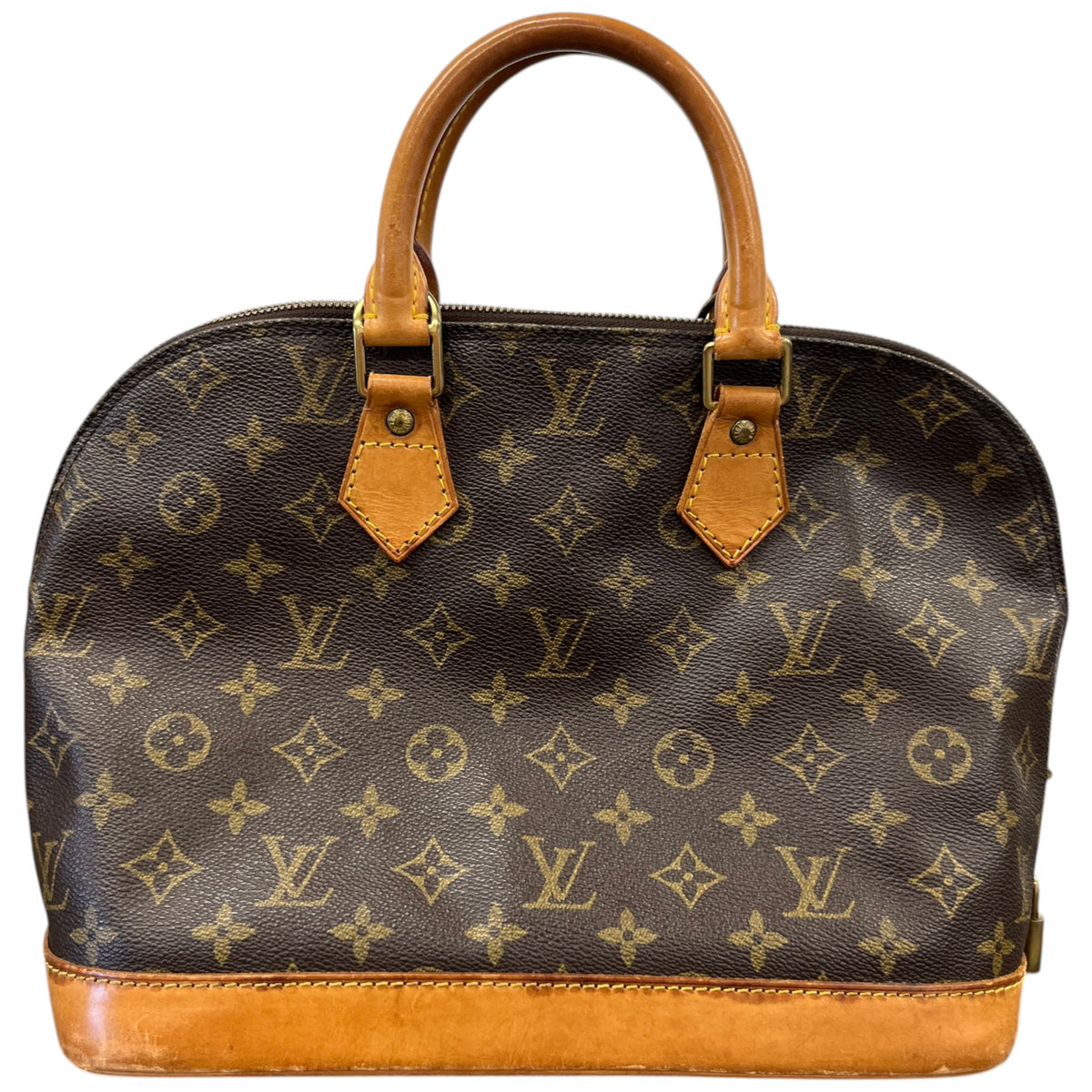 Women's Monogram Alma PM Handbag Brown - Photo 1