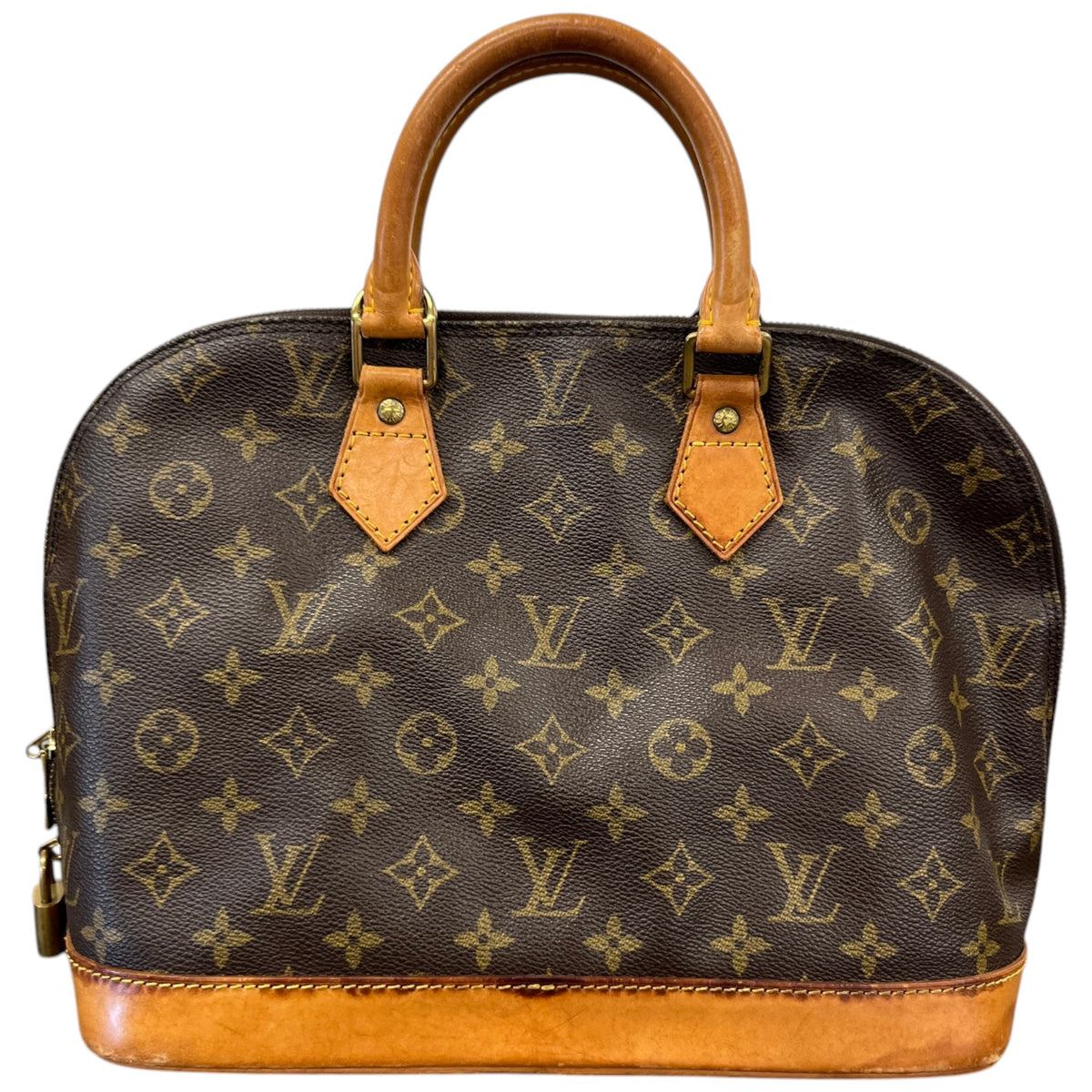 Women's Monogram Alma PM Handbag Brown - Photo 8