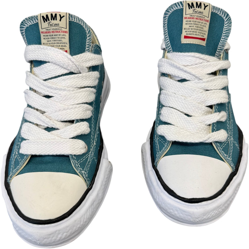 Men's Yasuhiro Peterson OG Sole Low Trainers Blue Size UK 8 / EU 42
