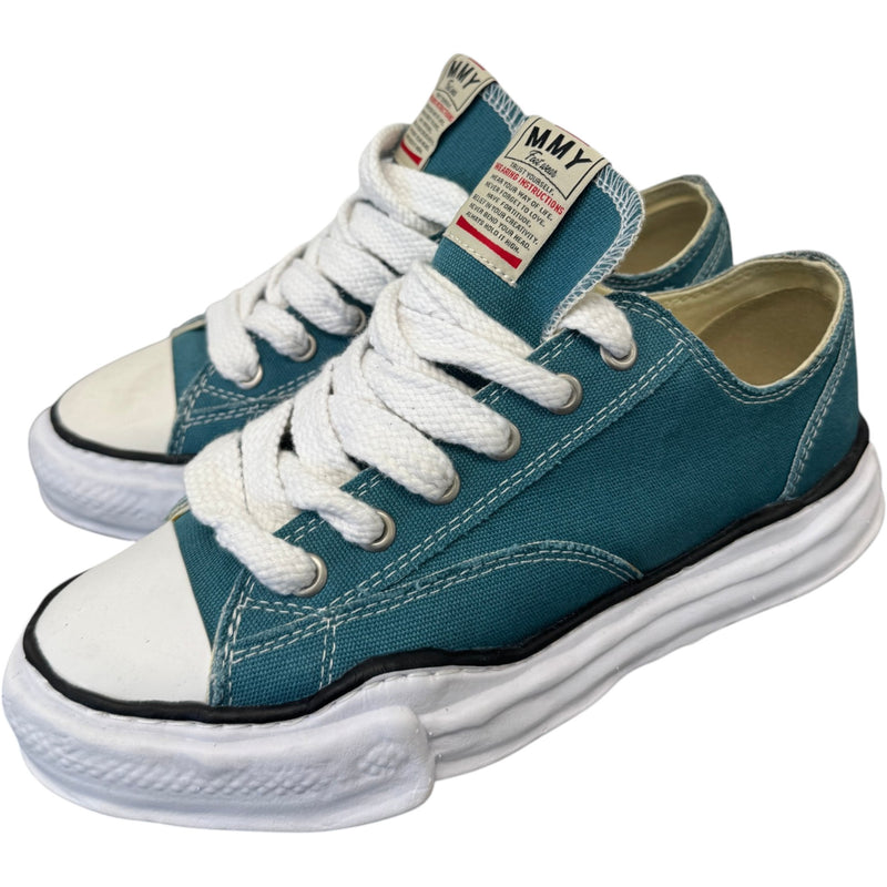 Men's Yasuhiro Peterson OG Sole Low Trainers Blue Size UK 8 / EU 42