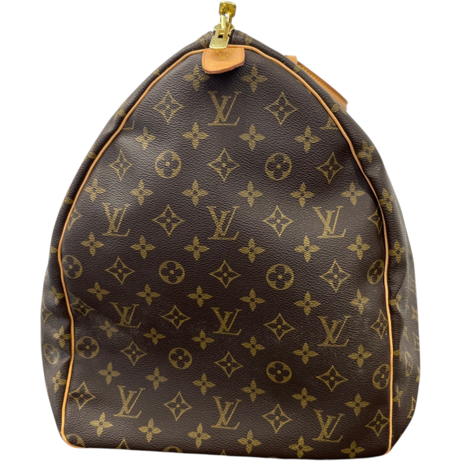 Women's Monogram Keepall 60 Travel Bag Brown - Photo 7