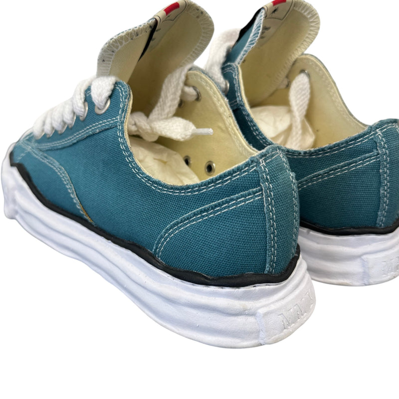 Men's Yasuhiro Peterson OG Sole Low Trainers Blue Size UK 8 / EU 42
