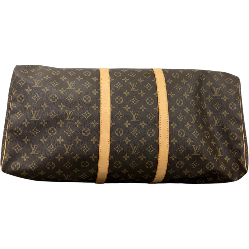 Women's Monogram Keepall 60 Travel Bag Brown