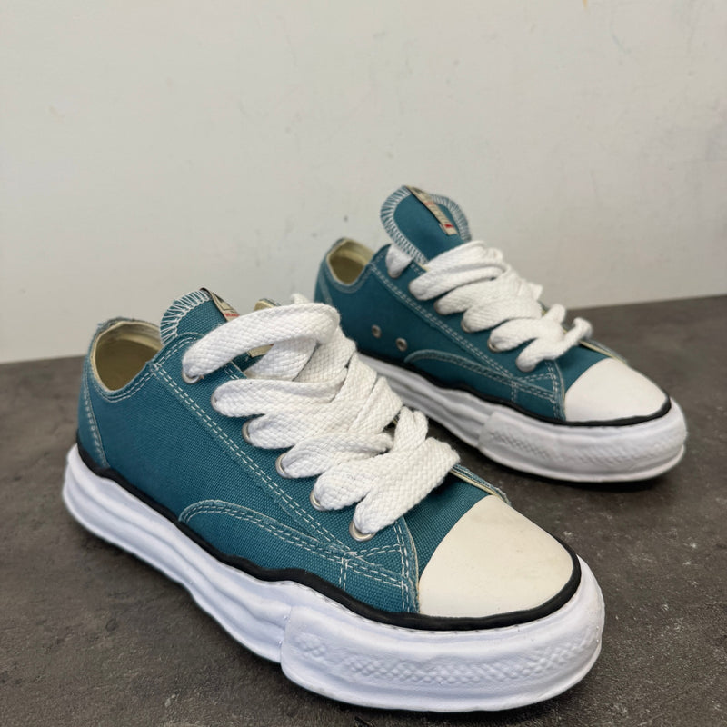 Men's Yasuhiro Peterson OG Sole Low Trainers Blue Size UK 8 / EU 42