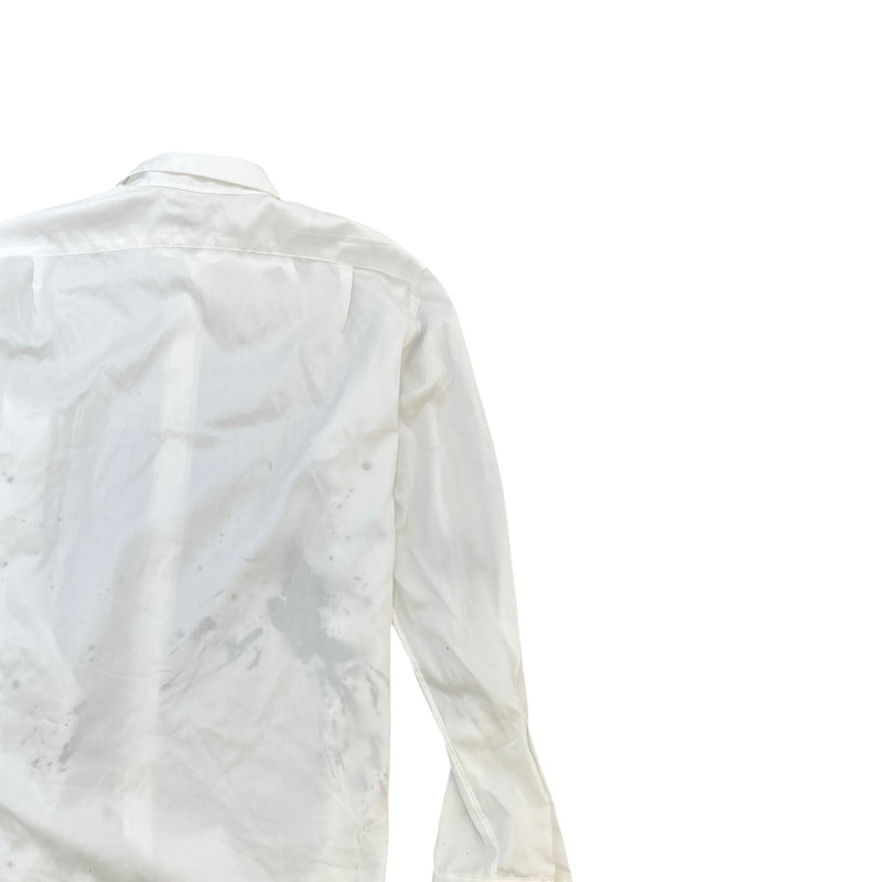 Men's Collins Long Sleeve Shirt White Size L