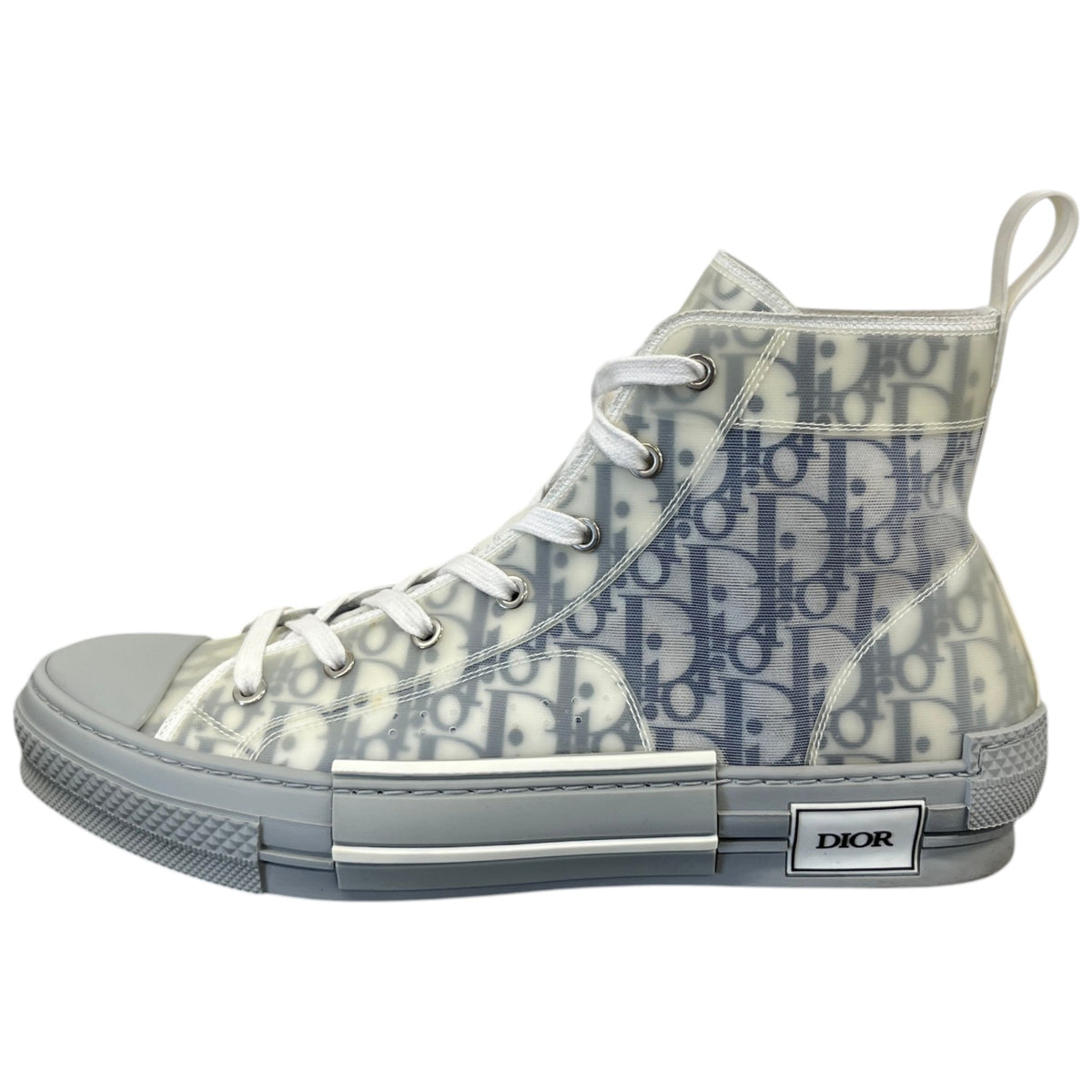 Men's B23 Oblique High Trainers Grey Size UK 10 / EU 44 - Photo 5