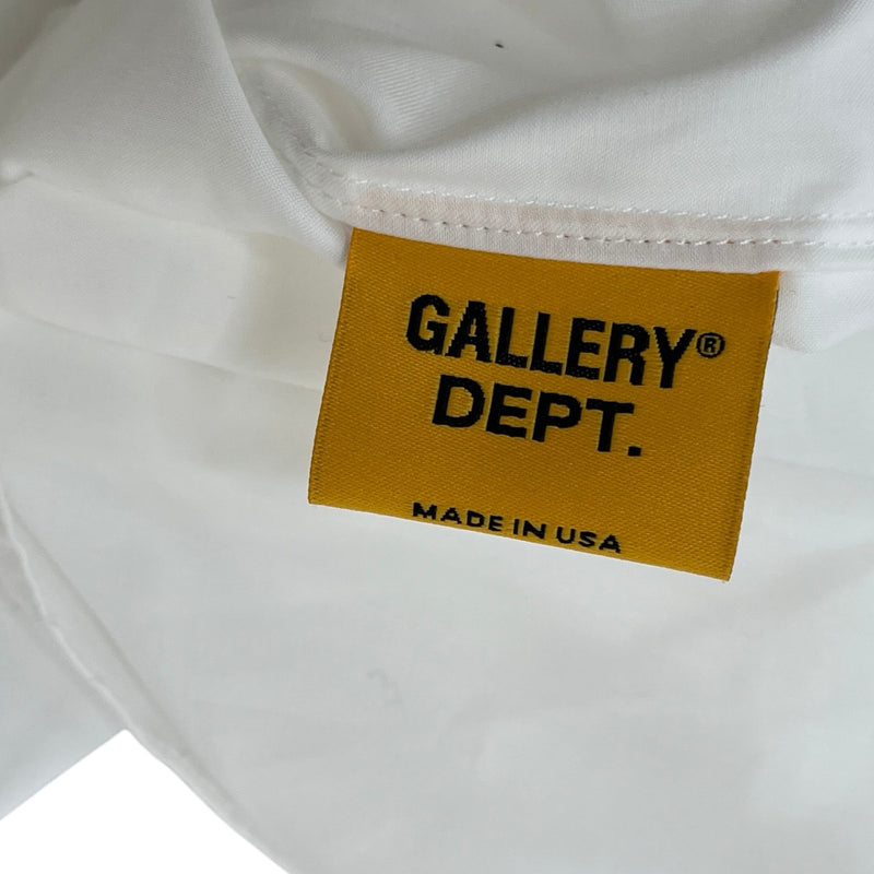 Men's Collins Long Sleeve Shirt White Size L