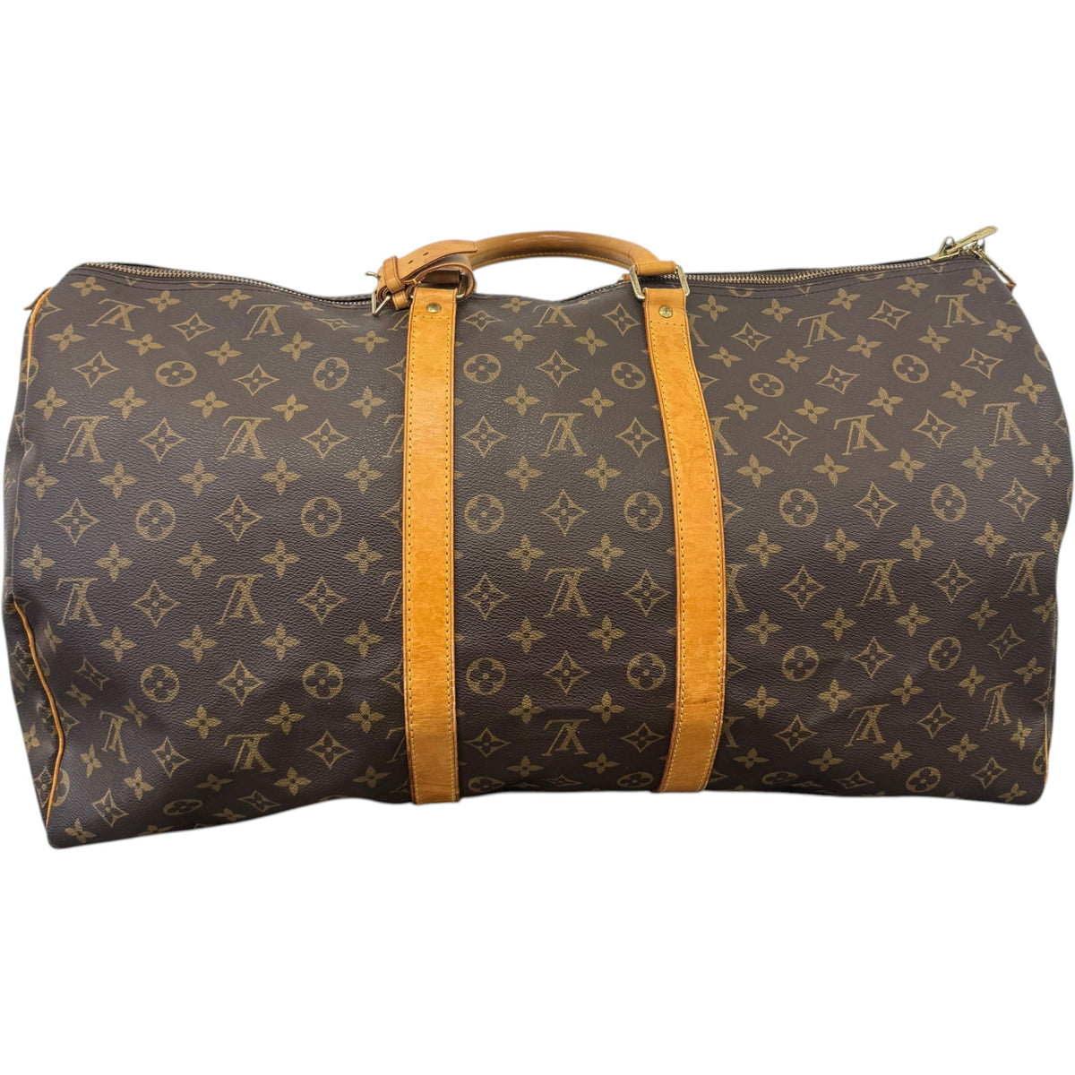 Men's Keepall Bandoulière 55 Travel Bag Brown - Photo 2