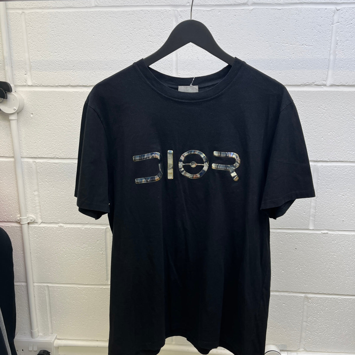 Men's X Sorayama Logo T-Shirt Black Size XL - Photo 7