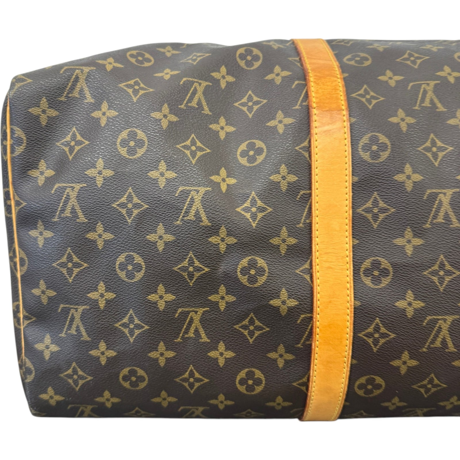 Men's Keepall Bandoulière 55 Travel Bag Brown - Photo 10