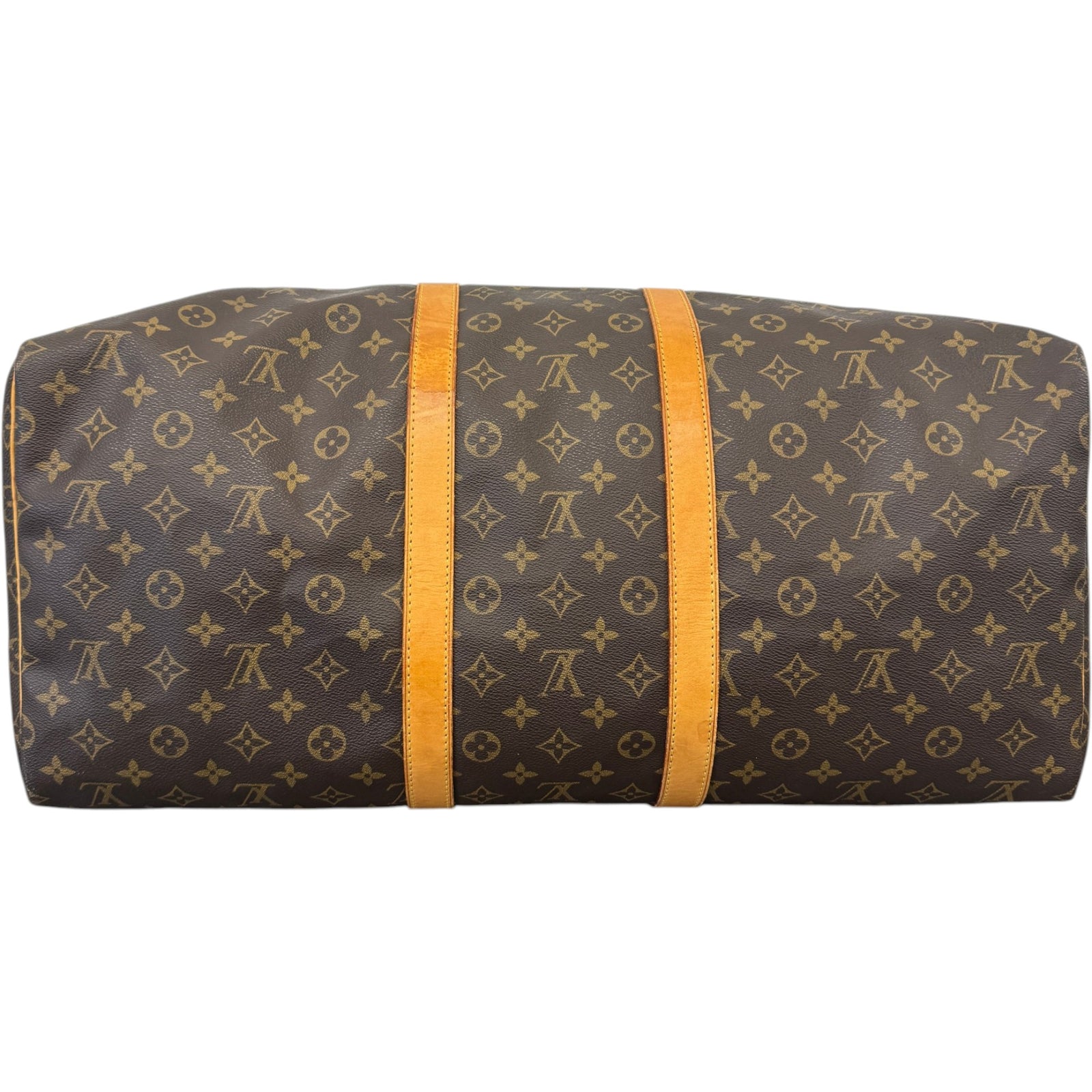 Men's Keepall Bandoulière 55 Travel Bag Brown - Photo 11