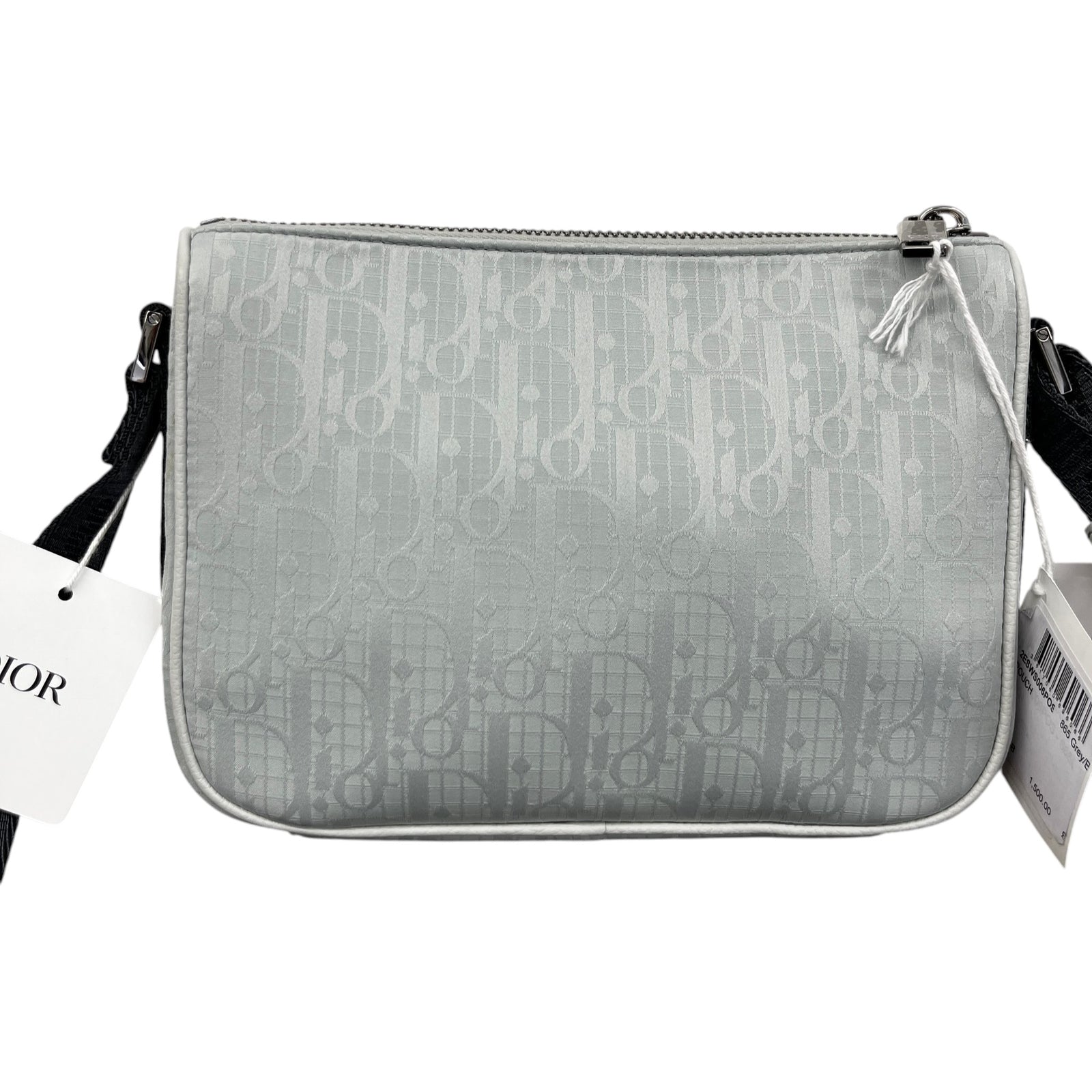 Men's Parley Oblique Mini Messenger Bag Blue - Photo 3