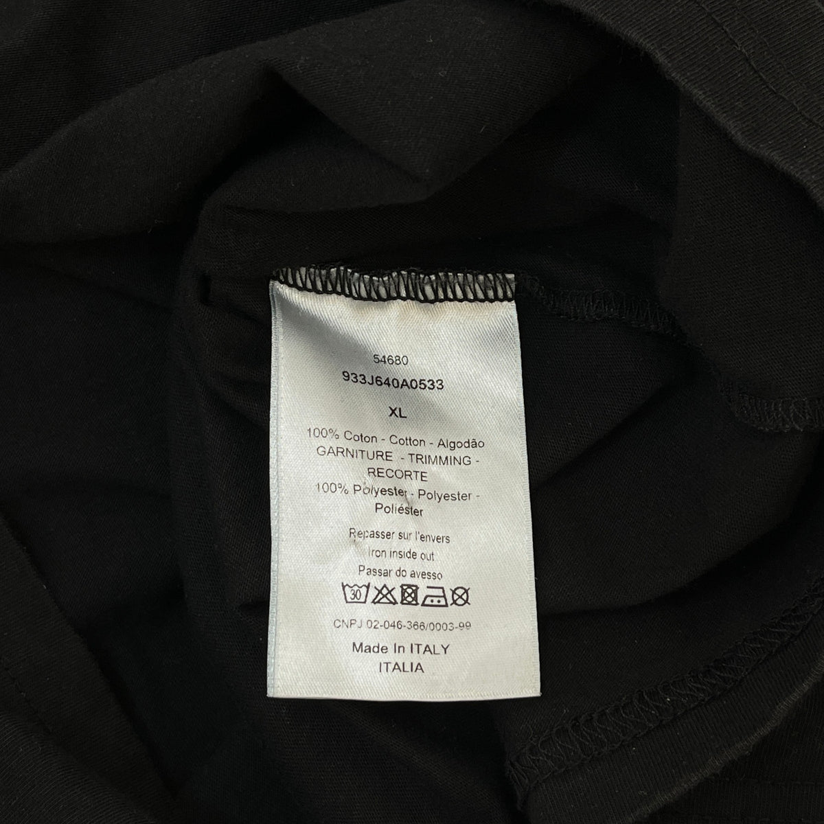 Men's X Sorayama Logo T-Shirt Black Size XL - Photo 6