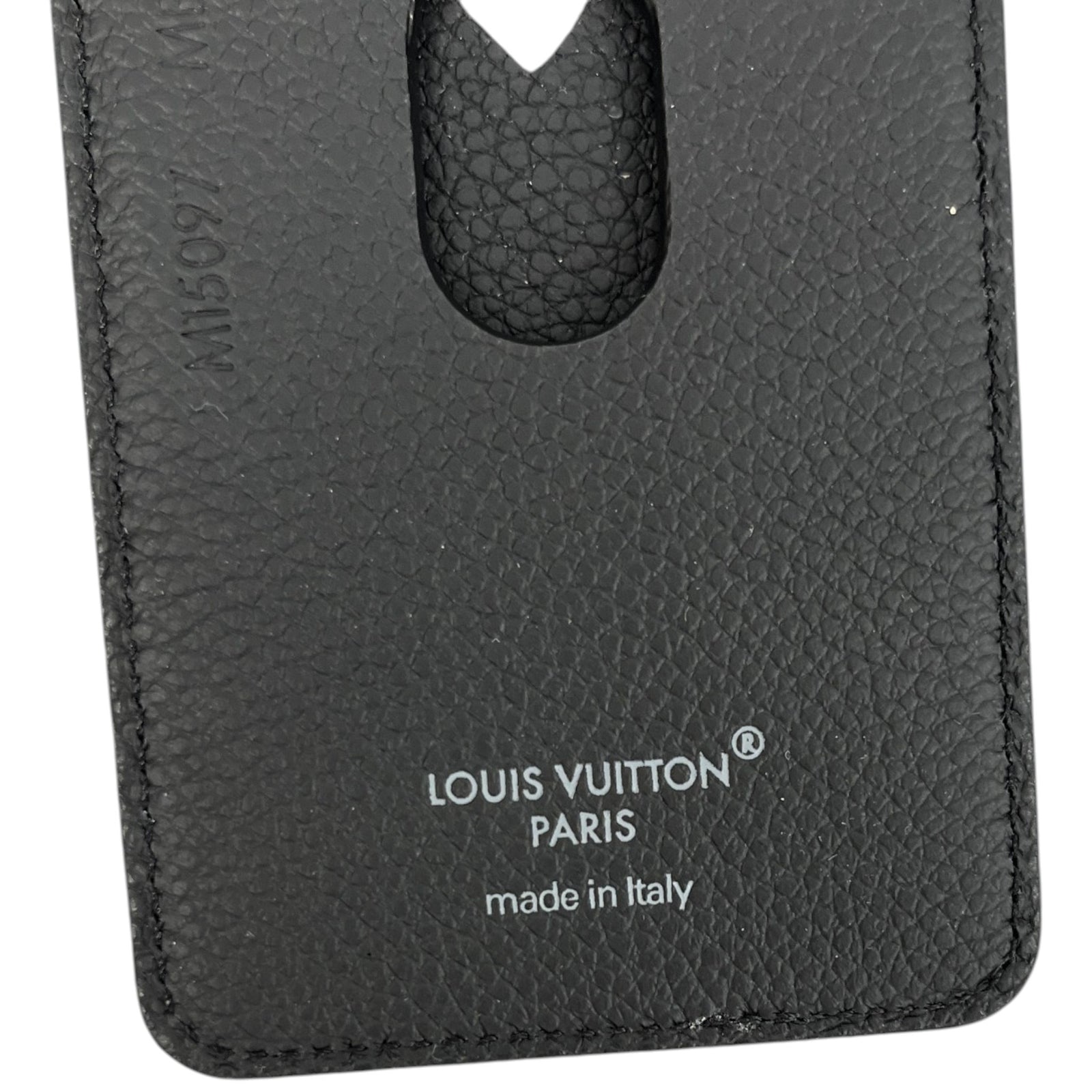 Men's Porte Cartes Magnet Card Holder Black - Photo 7