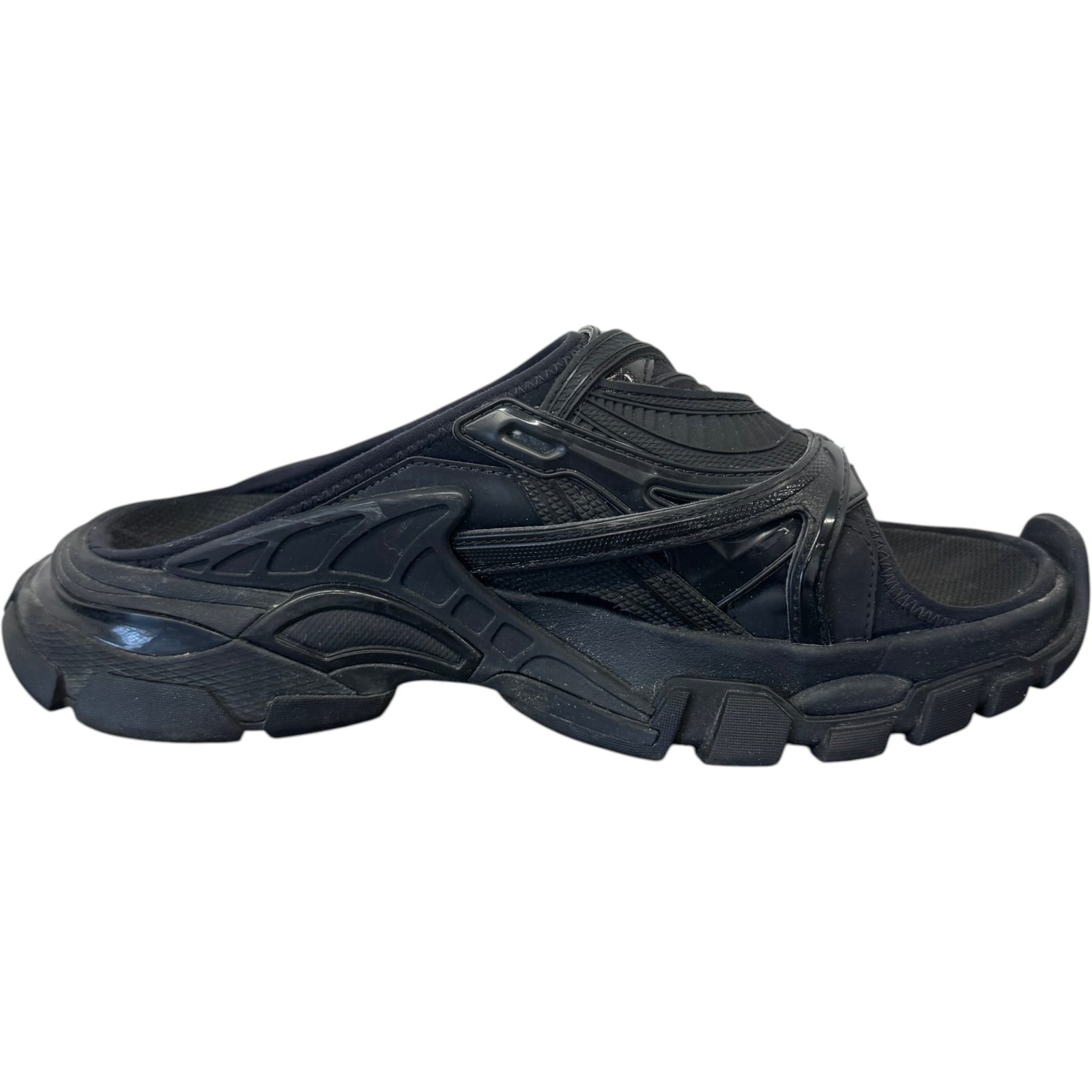 Men's Track Slides Black Size UK 7 / EU 41 - Photo 5
