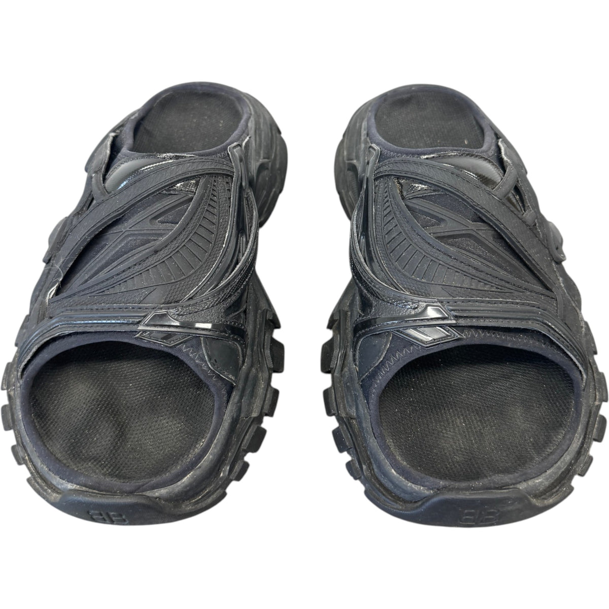 Men's Track Slides Black Size UK 7 / EU 41 - Photo 6